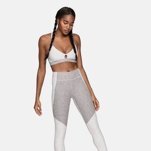 OUTDOOR VOICES grey steeplechase bra